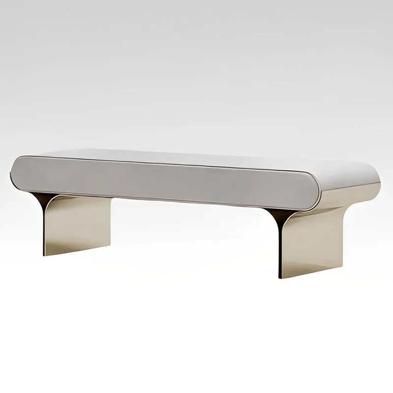 Pouf salon - banc minimaliste éclat
