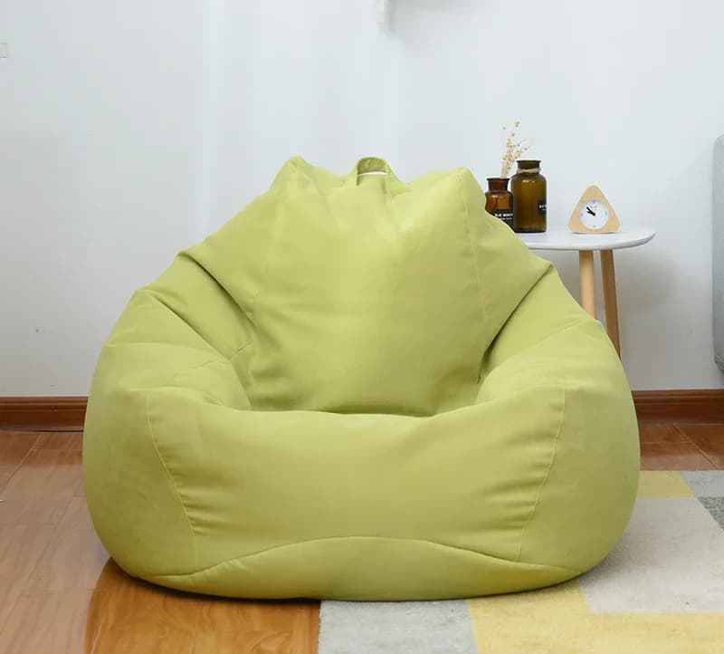 Pouf salon - chaise nuageuse verde