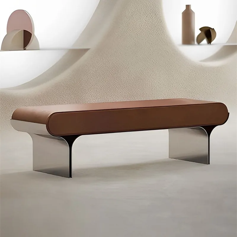 Pouf salon - courbe élégante